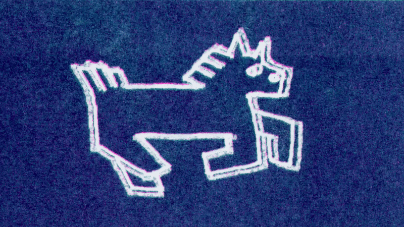 Gif of risograph animation