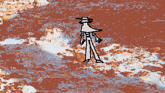 Gif of cowboy scene